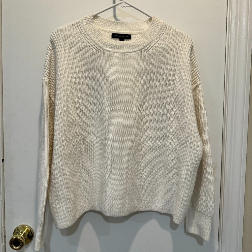 Banana Republic Crew Neck Sweater (Size: S)